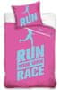 Tip Trade Perkálové obliečky Run Race ružové