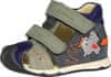 Szamos chlapčenské kožené sandále 4305-20413 20 sivá