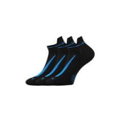 Voxx 3PACK ponožky čierna (Rex 10) - veľkosť S