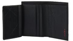 Samsonite Pánska kožená peňaženka Pro-DLX 5 SLG 109 černá
