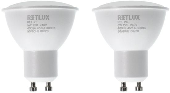 Retlux REL 26 LED GU10 2x5 W