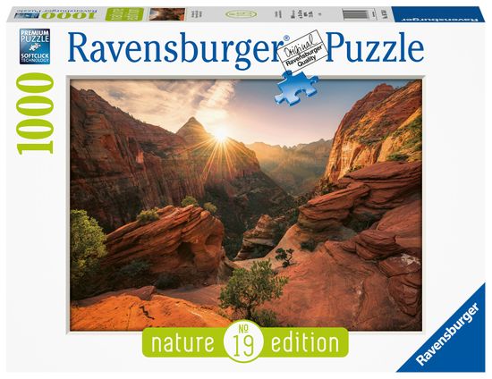 Ravensburger Puzzle 167548 Kaňon Zion, USA 1000 dielikov