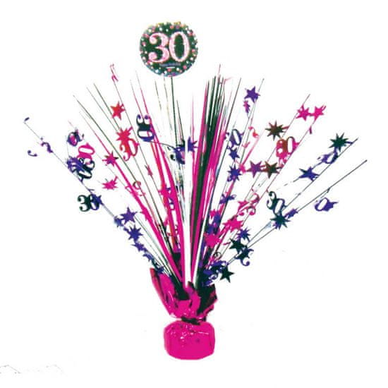 Amscan Stolová dekorácia 30 Pink Diamonds