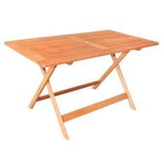 ST LEISURE EQUIPMENT Stôl LEQ LOMBORG, 135x75x72 cm, drevený