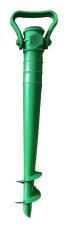 ST LEISURE EQUIPMENT Stojan na slnečník LEQ CONNOR, PVC, skrutka do zeme, 43 cm