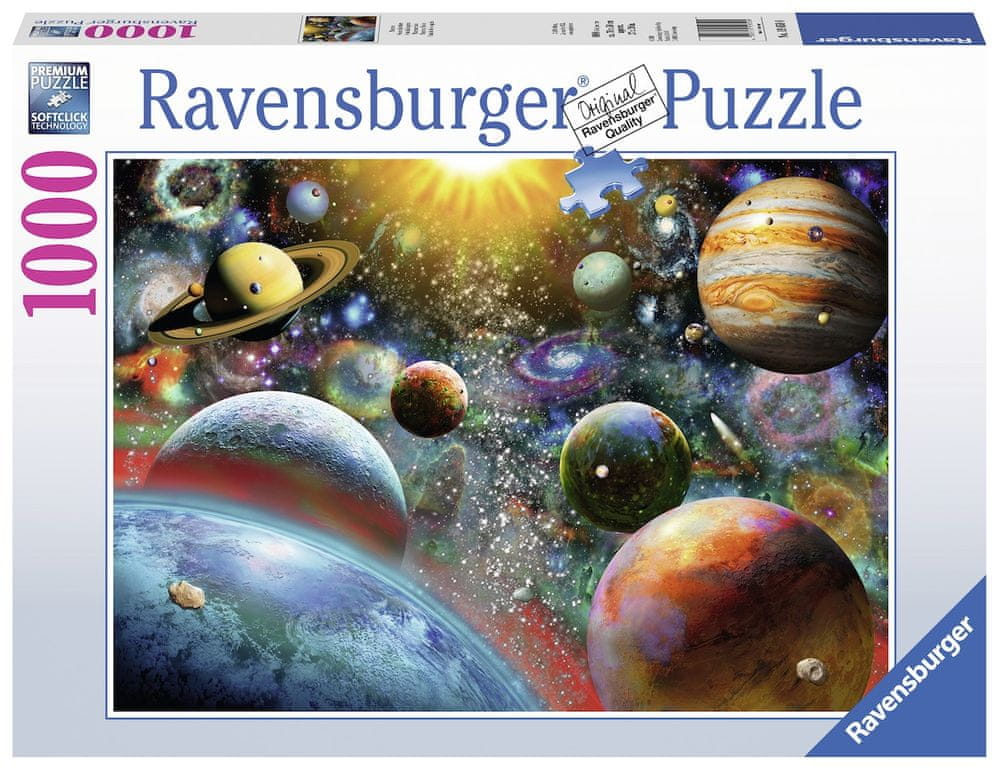 Ravensburger Puzzle 198580 Planetárne vízie 1000 dielikov