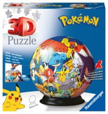 Ravensburger 3D Puzzle 117857 Puzzleball Pokémon 72 dielikov