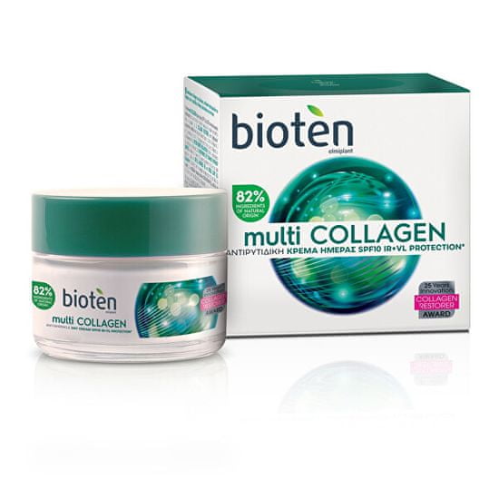 Bioten Denný krém proti vráskam Multi Collagen SPF 10 (Antiwrinkle Day Cream) 50 ml