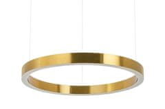 KINGHOME Závesné svietidlo RING 60 gold - LED, oceľ"