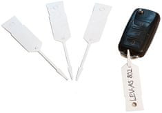 Serwo Papierové visačky na kľúče so štítkom a pútkom, balenie 1000 ks - SR ECONOMIC 0850130
