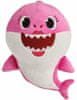 Alum online Baby Shark plyšový na batérie sa zvukem- ružový