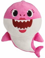 Alum online Baby Shark plyšový na batérie sa zvukem- ružový