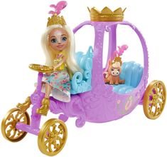 Mattel Enchantimals Kráľovský koč
