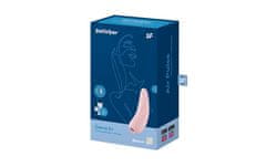 Satisfyer Vibrátor na stimuláciu klitorisu Curvy 2+ Pink