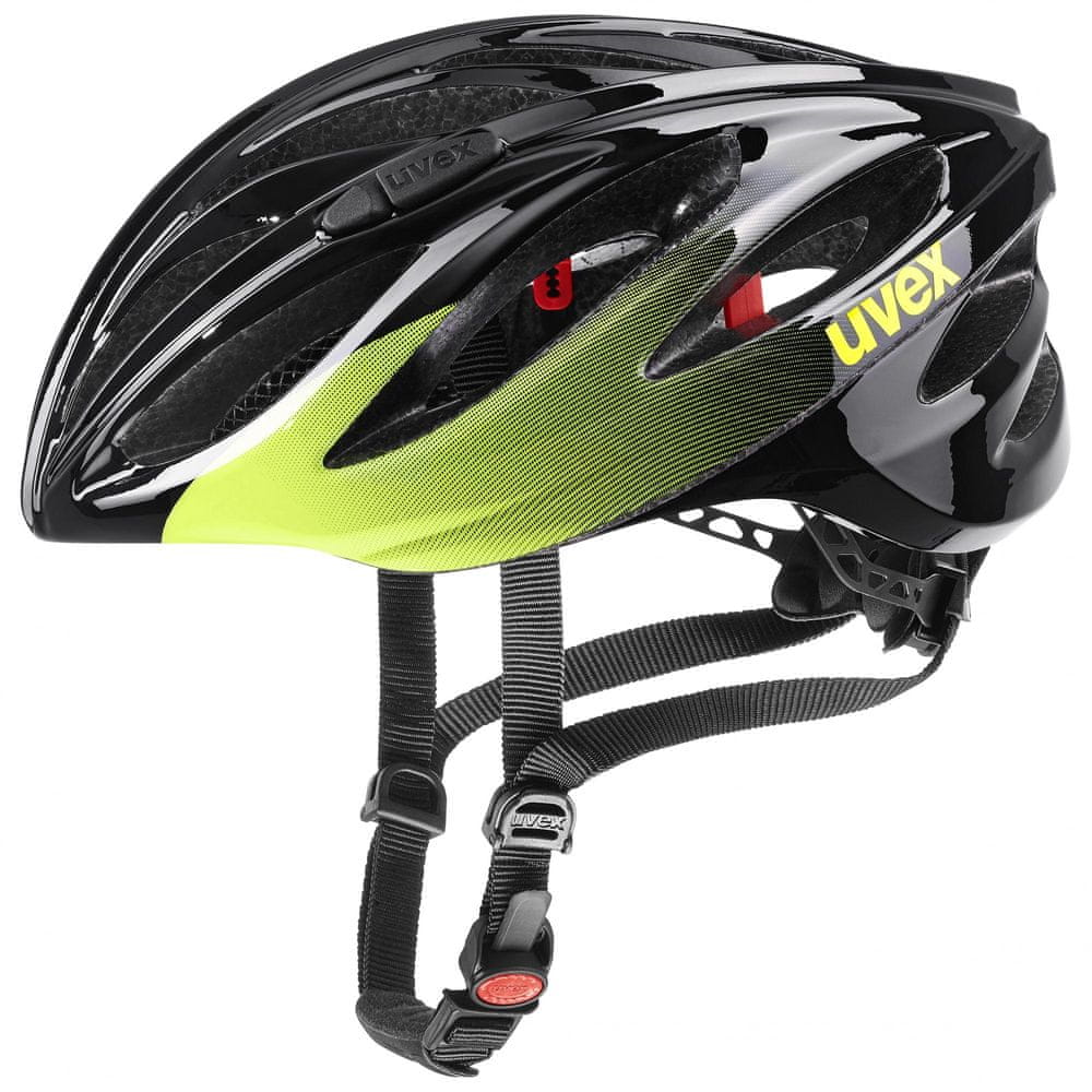 Uvex helma Boss Race Black-Lime 55-60 cm 2021