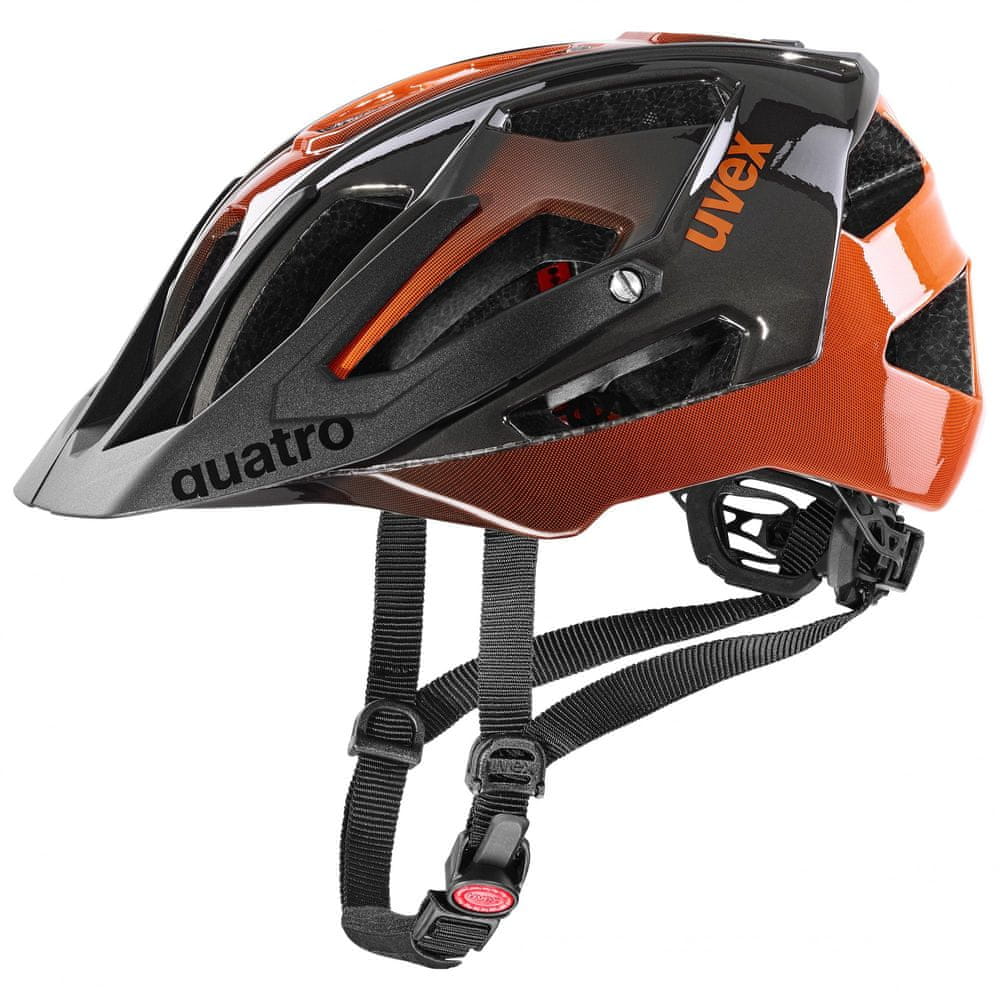 Uvex helma Quatro 52-57 cm Titan-Orange 2021