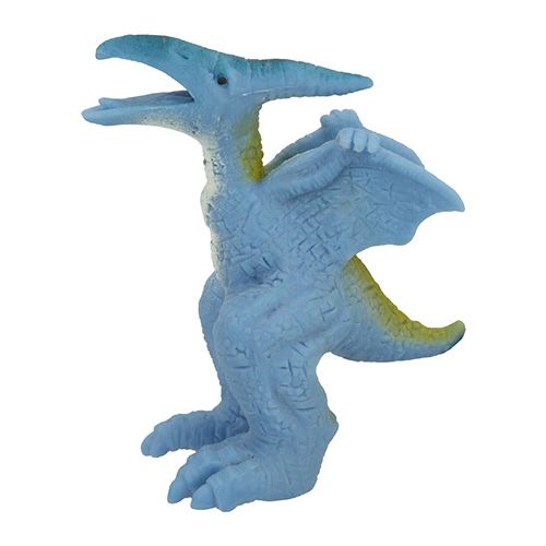 Dino World Prstová bábka ASST, Pterodaktyl, modrý