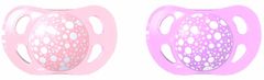 Twistshake 2x Cumlík mini 0-6m Pastelovo ružová a fialová