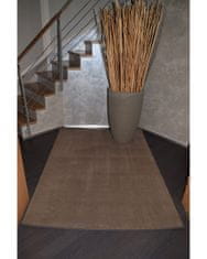 Kusový koberec Supersoft 420 hnedý 60x100