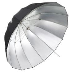 Godox UB-130S 130cm parabolický odrazný dáždnik strieborný