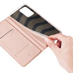 Dux Ducis Skin X knižkové kožené puzdro na Samsung Galaxy Note 20, ružové