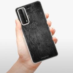 iSaprio Silikónové puzdro - Black Wood 13 pre Huawei P Smart 2021