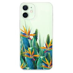 iSaprio Silikónové puzdro - Exotic Flowers pre Apple iPhone 12 Mini
