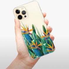 iSaprio Silikónové puzdro - Exotic Flowers pre Apple iPhone 12 Pro