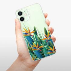 iSaprio Silikónové puzdro - Exotic Flowers pre Apple iPhone 12 Mini