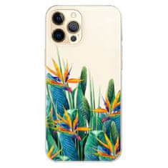 iSaprio Silikónové puzdro - Exotic Flowers pre Apple iPhone 12 Pro Max