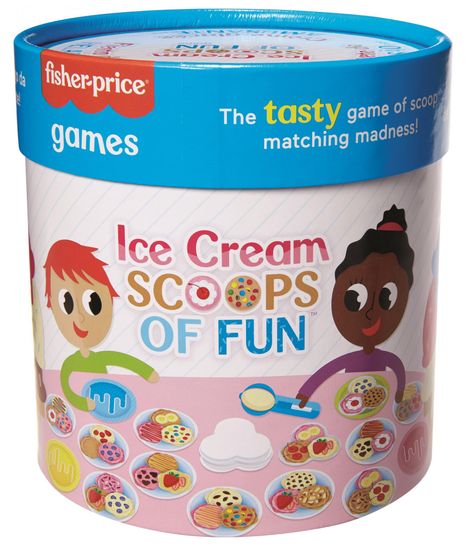 Fisher-Price Hra pre predškolákov Zábavné kopčeky zmrzliny