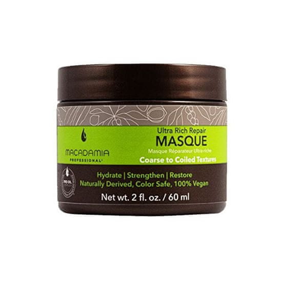 Macadamia Hĺbkovo regeneračná maska pre poškodené vlasy Ultra Rich Repair (Masque)