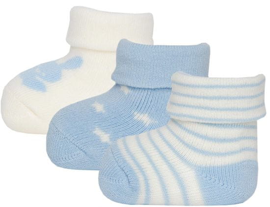 EWERS chlapčenský 3pack dojčenských ponožiek 205000