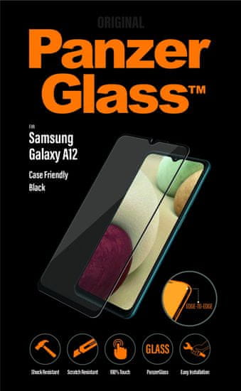 PanzerGlass Edge-to-Edge pre Samsung Galaxy A12 7251