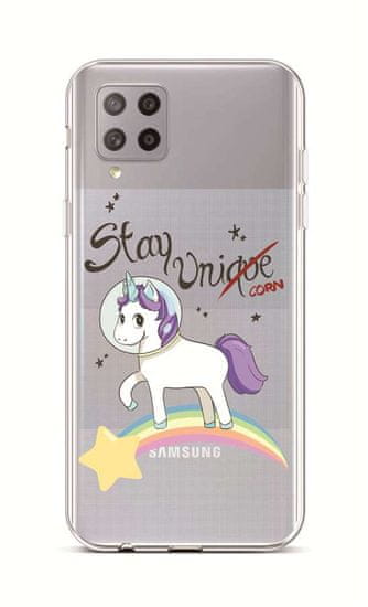 TopQ Kryt Samsung A42 silikón Stay Unicorn 55420