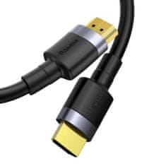 BASEUS Kábel Cafule HDMI 2.0 4K 60 Hz 3D 18 Gbps 3 m čierny