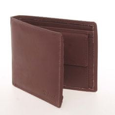 Delami Pánska kožená peňaženka Fábio, hnedá