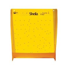 Ekolas Žltý náterový panel - lapač na muchy - 50x50 cm