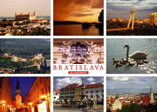 tvorme pohľadnica Bratislava b22
