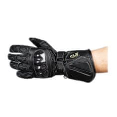 Kožené motocyklové rukavice CLS veľkosť XXL
