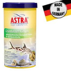 Astra GRÜNFUTTER CHIPS 250ml/110g kompletné krmivo pre tropické ryby žijúce na dne akvária