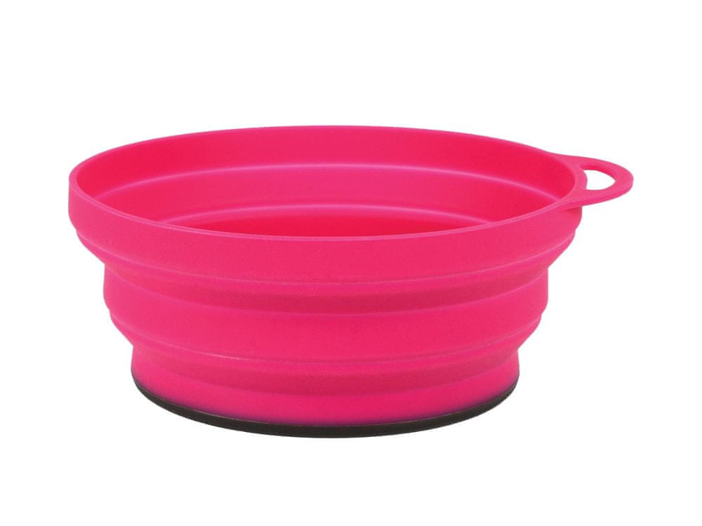 Lifeventure Ellipse Flexi Bowl; pink