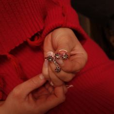 A-B Sada strieborných šperkov poinsettie s českými granátmi a vltavínom Ag 925/1000, 22K, Ag+Rh 20000050