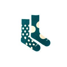 fusakle Veselé ponožky diskoš zelenáč (--1094) - veľkosť L