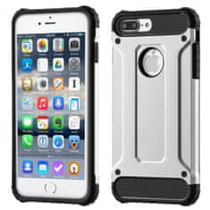 Smart Plus Hybrid Armor Case Tough Rugged Cover for iPhone 7 Plus silver