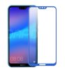 Full-Cover 3D tvrdené sklo pre Huawei P smart (2019) - modré