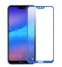 Oem Full-Cover 3D tvrdené sklo pre Huawei P smart (2019) - modré