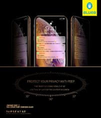 BLUEO 2.5D 100% súkromie - ochranné tvrdené sklo Gorilla Type (0,2 mm) iPhone 6 / 6S - čierne