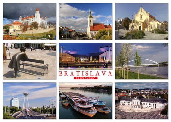 tvorme pohľadnica Bratislava b30