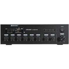 Omnitronic CPE-120P PA, 100V mixážny zosilňovač, 120W, BT/MP3/FM